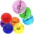 PicassoTiles Marbles for Magnetic Block Tiles Race Track Building Maze Set