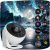 Galaxy Projector Night Light, 13-in-1 Star Projector for Bedroom, White